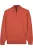 Baileys Half-Zip Sweater rood, Effen