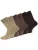 normani Sokken  bruin / lichtbruin / donkerbruin