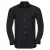 Russell Collection Heren Ultimate Stretch Shirt met Lange Mouwen (Zwart)