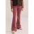 WE Fashion flared broek – oudroze