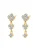 Hey Happiness Oorbellen ‘Cascading Blossom’  goud