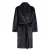Ted Baker Dames-badjas met sjaalkraag van Verity (Middernacht)