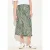 Cecil Dames Crêpe rok met print in Groen