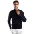 Blue Industry trui navy half zip met knopen