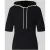 Marc Cain relaxed fit hoodie van wolmix