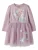 NAME IT Jurk ‘NMFOsimi Frozen’  beige / lichtblauw / lavendel / wit