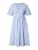 Vero Moda Petite Jurk ‘VMFRIBA’  duifblauw / lichtblauw