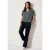 Cecil Dames Gedessineerde blouse in Groen