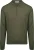 King Essentials The Robert Long Sleeve Poloshirt Merino Army Groen