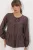 Gestreepte Blouse met Knoopsluiting