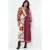 Geprinte Maxi Jurk met Ceintuur