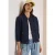 Effen blouson met trekkoord