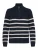 Oxmo Trui ‘Sanva’  beige / donkerblauw