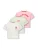 Only Mini Shirt ‘KMGBELINDA’  pastelgroen / rosa / donkerrood / wit