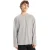 Comfort Fit Lange Mouw Crew Neck Katoenen T-Shirt