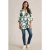 White Stuff Blake Linen Tunic Ivory Print