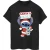 Li-cense Disney dames lilo & stitch santa´s here katoenen vriendje t-shirt