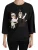 Dolce & Gabbana Zwart #dgfamily Top T-shirt Zijde Blouse