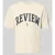 REVIEW T-shirt met labelprint en ronde hals