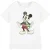 Disney Kinderen/kinderen mickey mouse retro sjaal kerst-t-shirt
