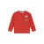 Stains&Stories rechtvallende sweater met print – rood