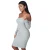 Off-the-shoulder jurk voor dames Project X Paris