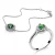 Orphelia ‘Kaia’ Dames 925 Sterling Zilveren Set: Armband + Ring – Zilver SET-7477/EM