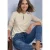 Basic shirt met ronde hals en ruches