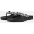 Skechers Skechers Meditation Luxe Slippers Zwart Textiel