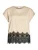 VILA Blouse ‘VIELLETTE’  greige / zwart