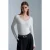 Slim Fit V-hals Geribbelde Trui