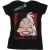Li-cense Disney dames cruella de vil cropped hoofd katoenen t-shirt