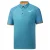 Mizuno Shadow Heren Blauw/Oranje Poloshirt