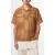 NN.07 Daniel Short Sleeve Brown Print