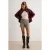 TRENDYOLMİLLA Dames Bruin Geruit Slim fit Hoge taille Shorts Bermuda’s
