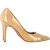 Michael Kors pumps met spitse neus in beige lakleer