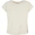 Urban Classics Meisjes Biologisch Verlengd Schouder T-shirt (Wit zand)