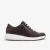 Un Rio Zip Bordeaux Leren Sneakers