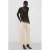 Mango wide leg jeans lichtgeel
