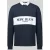 Pepe Jeans Sweatshirt met polokraag, model ‘Joey’
