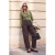 TRENDYOLMİLLA Dames Bruin Effen Baggy Normale taille Jeans