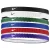 Nike Flexibele Klassieke Haarband (Set van 6) (Koningsblauw/rood)