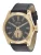 GUESS Analoog horloge ‘Greyson’  goud / zwart