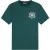 Malelions Men Compass T-Shirt | Petrol Green