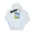 Disney Jongens Donald Duck Panicked Hoodie (Wit)