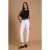 TRENDYOLMİLLA Dames Wit Effen Mom Hoge taille Jeans