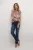 Blouse met lange mouwen Regular fit pink