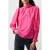 French Connection Crepe Light High Nk L.s Top Luminous Pink