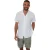 Threadbare Heren Geometrisch Patroon Korte Mouwen Shirt (Wit)
