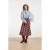 Smashed Lemon Blouse van soepelvallende stof met strikdetail |